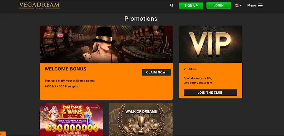Vegadream Casino casino review section 4